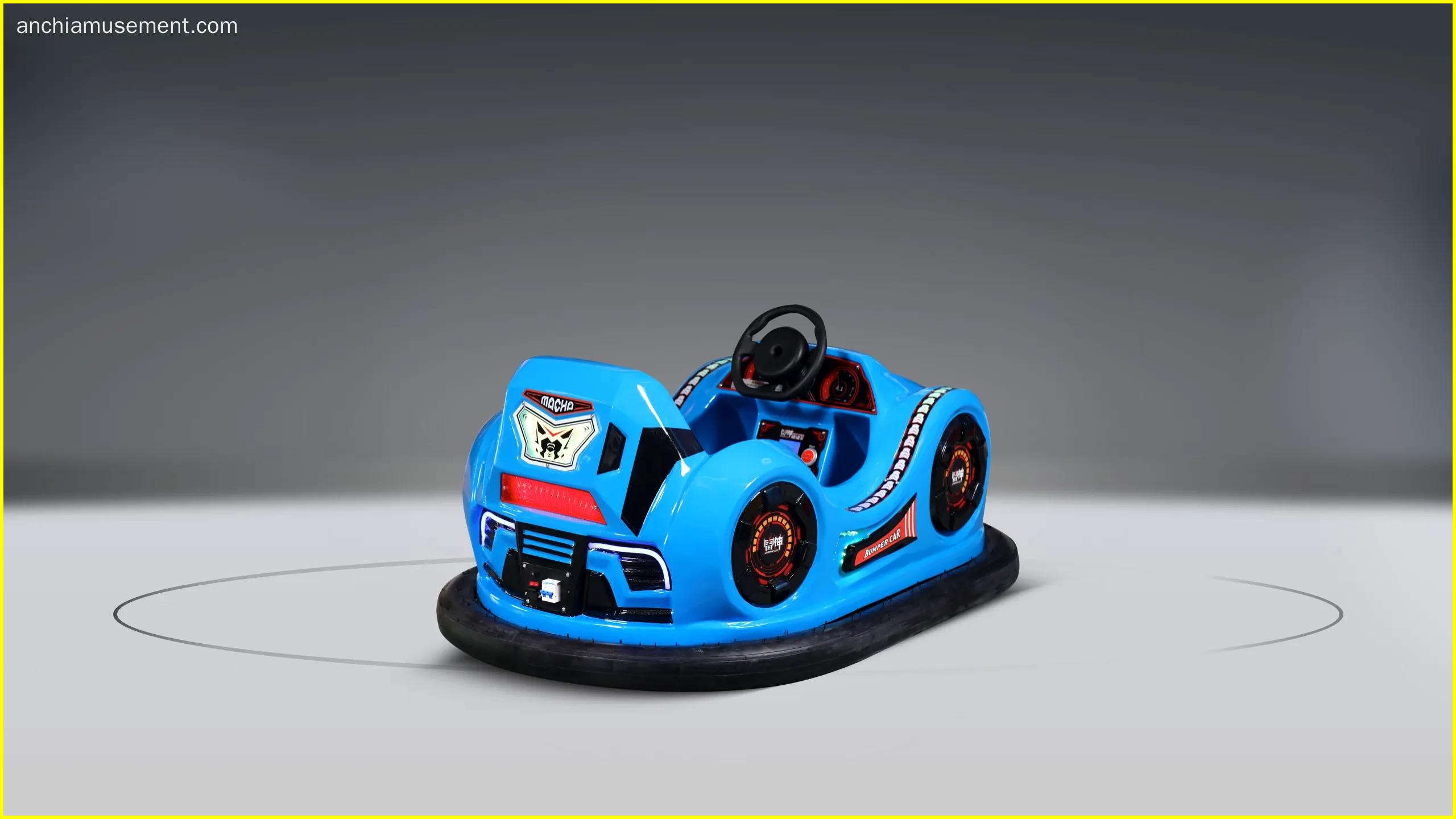 Coche de choque Galaxy Warship Laser Battle azul derecho