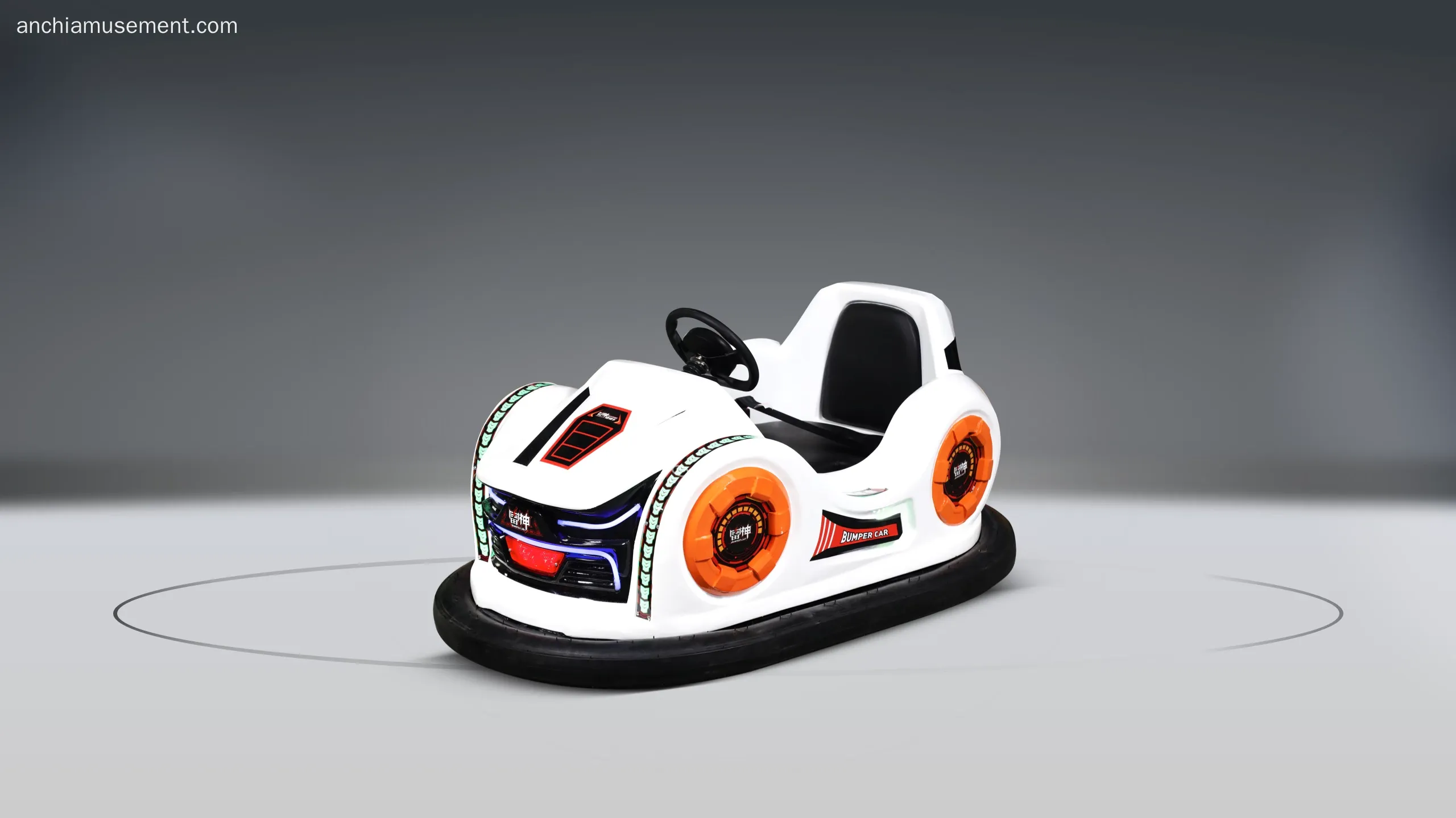 Coche de choque Galaxy Warship Laser Battle de fábrica china blanco