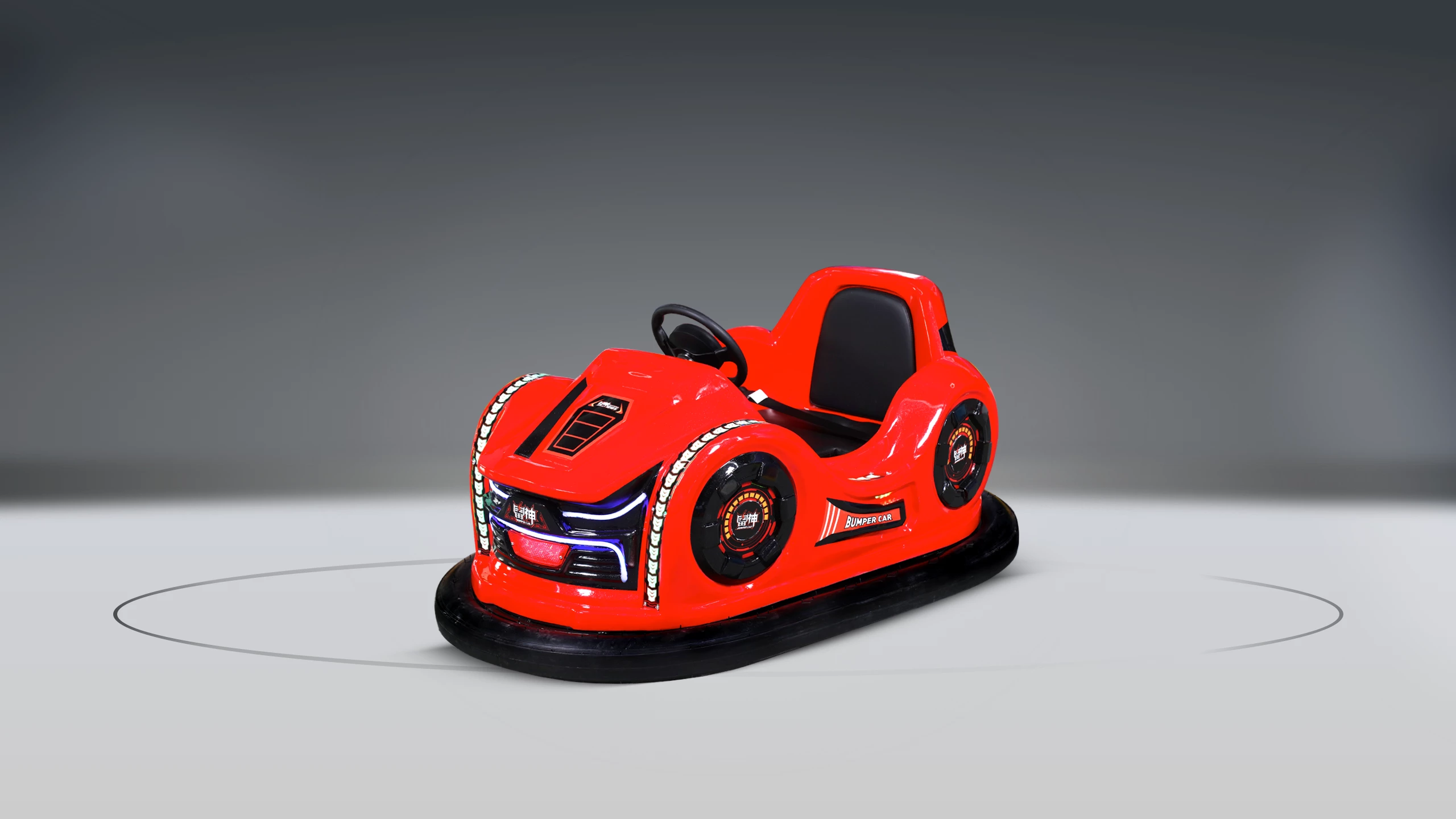 Coche de choque Galaxy Warship Laser Battle fabricante rojo