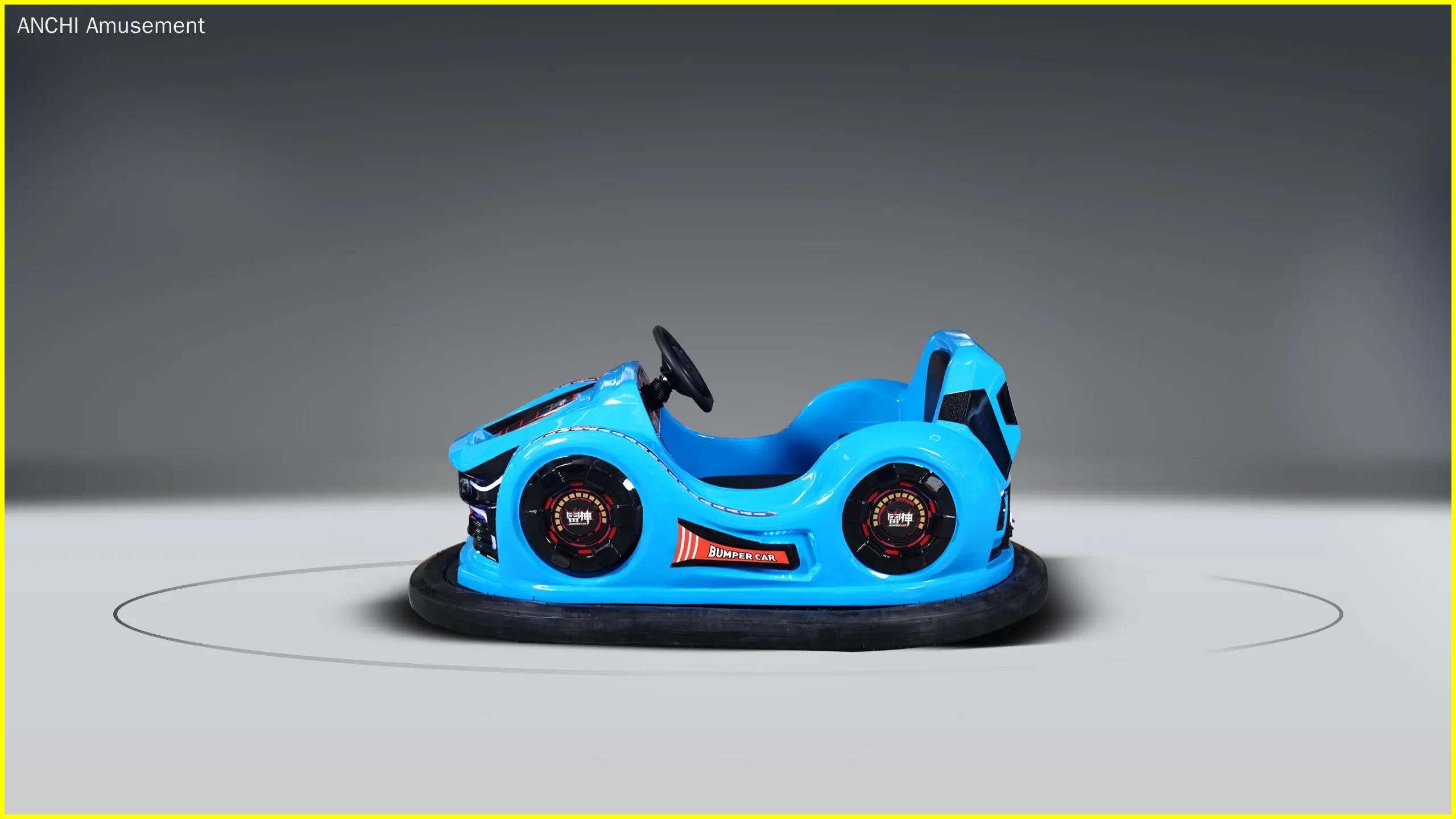 Coche de choque Galaxy Warship Laser Battle Side Blue