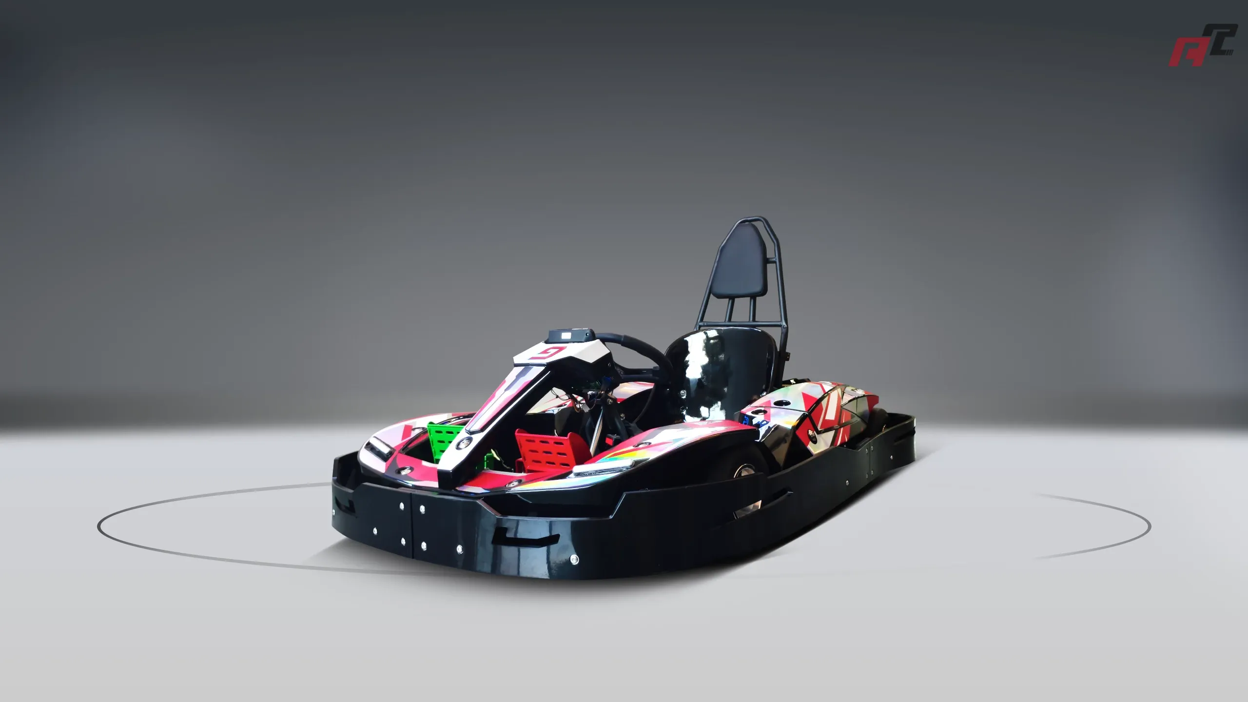 Cyclone-RS-2025-1200W-Kart-électrique-pour-centres-de-divertissement-à-domicile Kart électrique Cyclone RS 2025 1 200 W pour centres de divertissement à domicile