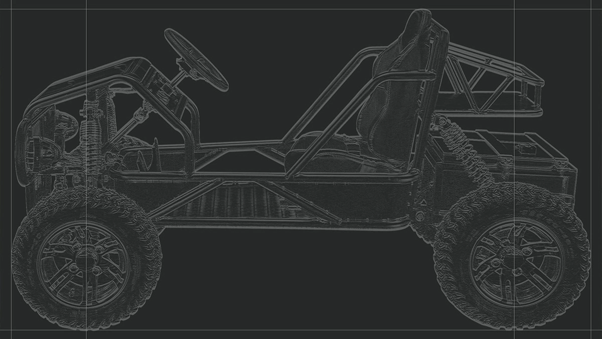 Off-road vehicle drawing analysis