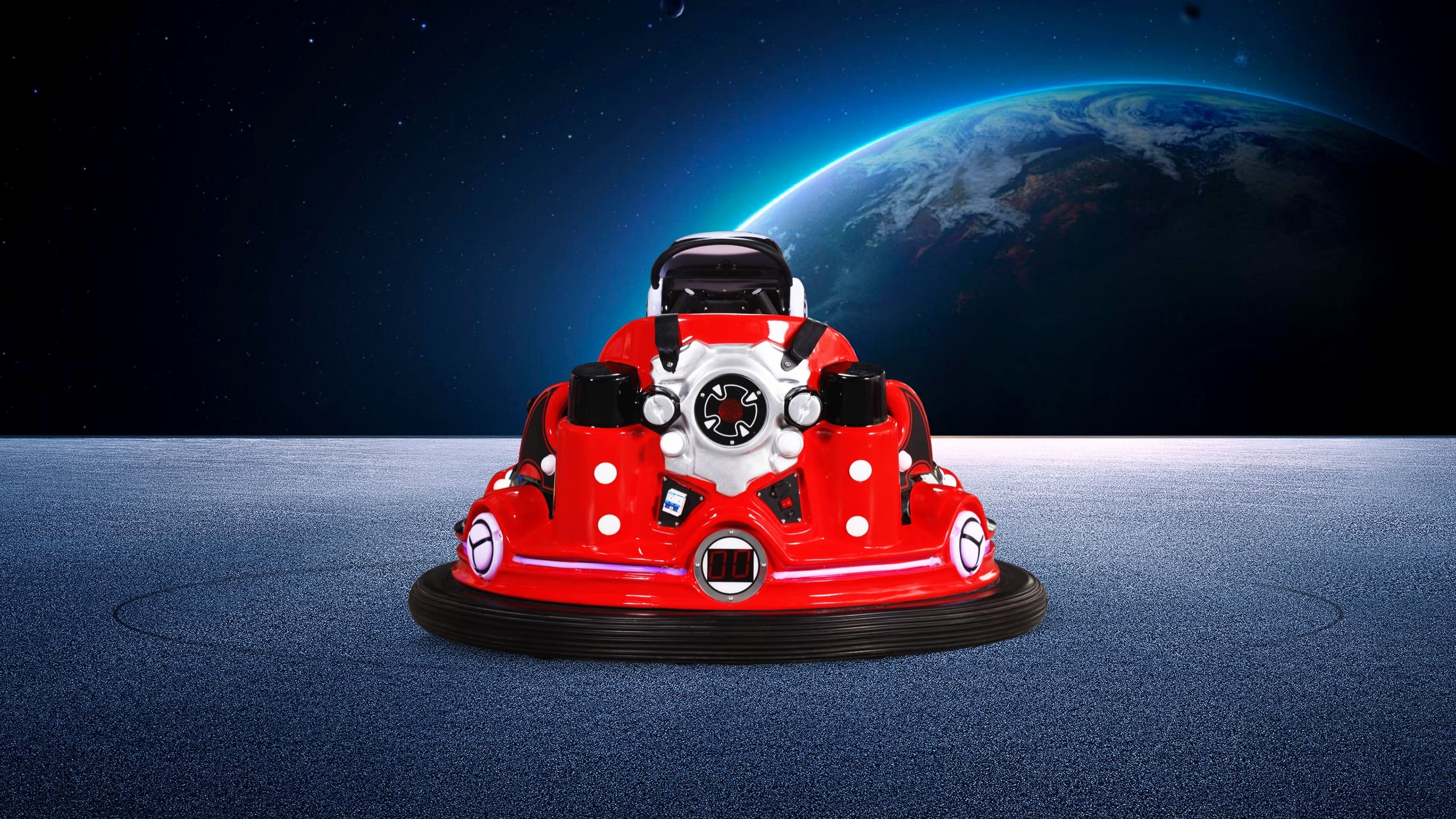 Spaceship Laser Battle Bumper Car adult electric buggy