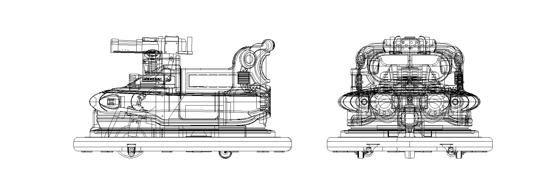 Dibujo de un coche de choque de batalla láser de nave de guerra galáctica