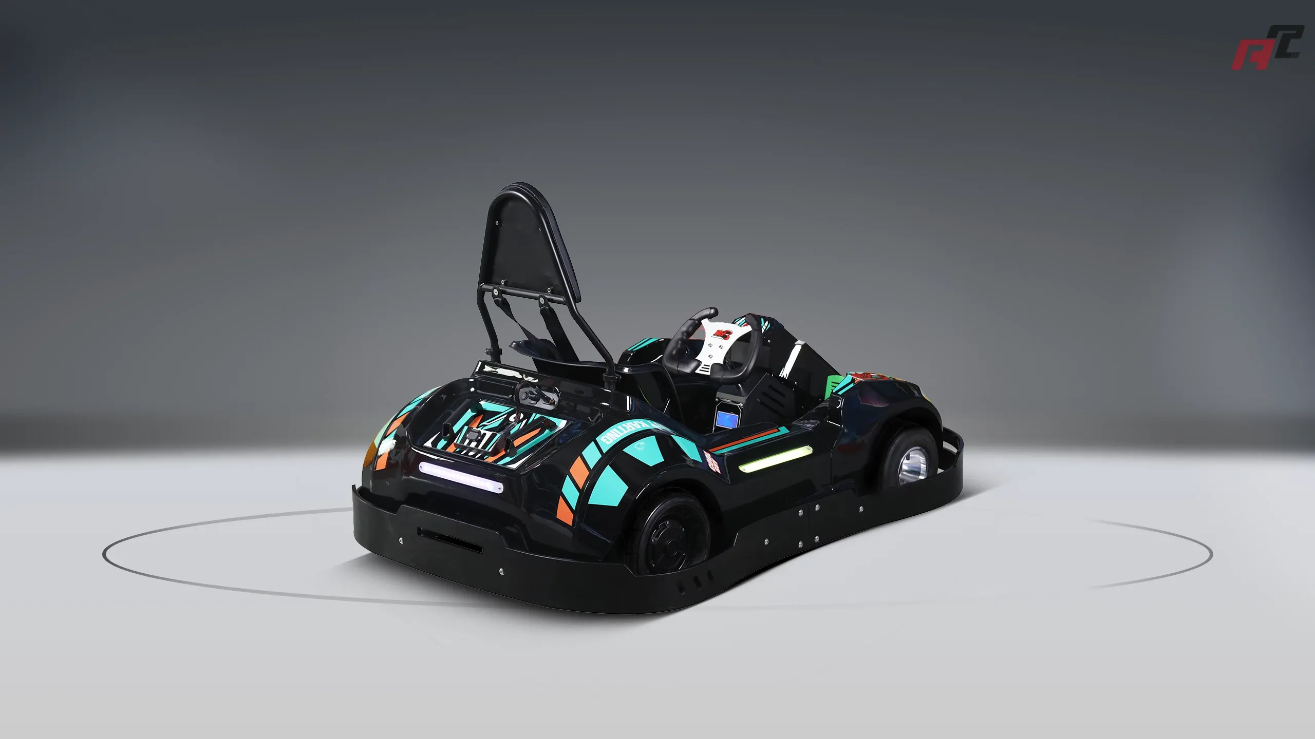 Karts elétricos de alta velocidade para crianças lado verde anchi Karts elétricos de alta velocidade para crianças lado verde anchi