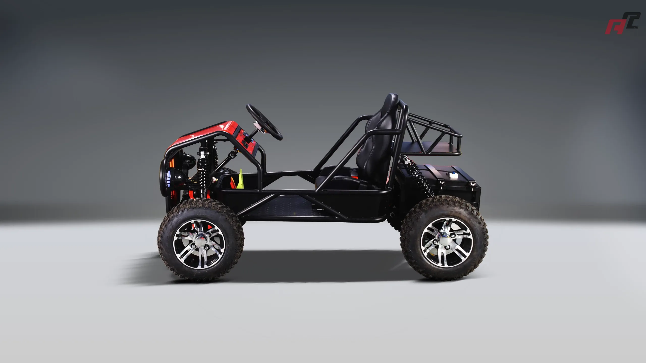 Kart électrique monoplace tout-terrain pour enfants avec amortisseurs, vente en gros de kart en Chine Kart électrique monoplace tout-terrain pour enfants avec amortisseurs, vente en gros de kart en Chine