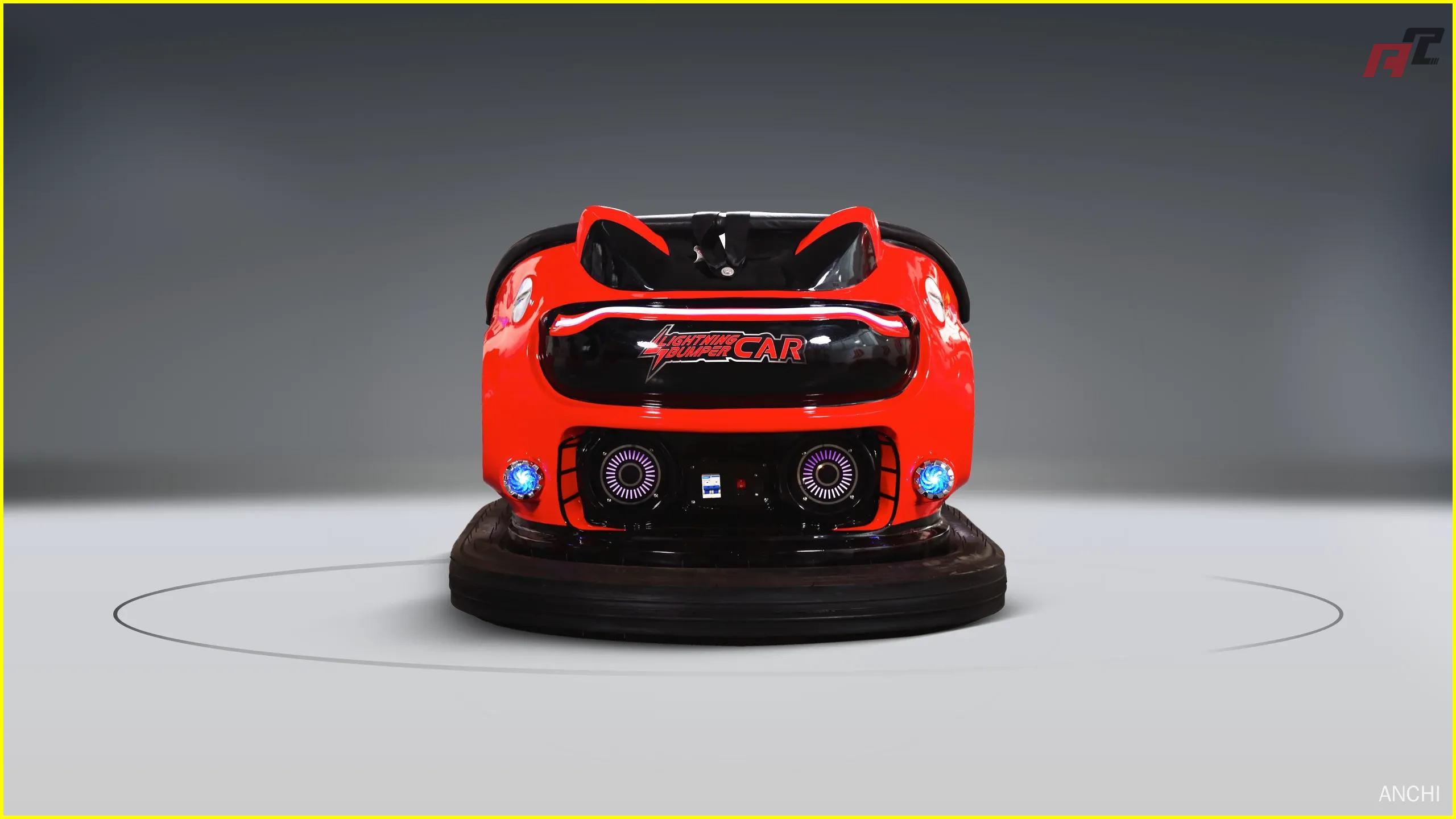 Lightning - Coche de choque biplaza para niños Coche de choque biplaza Lightning para niños