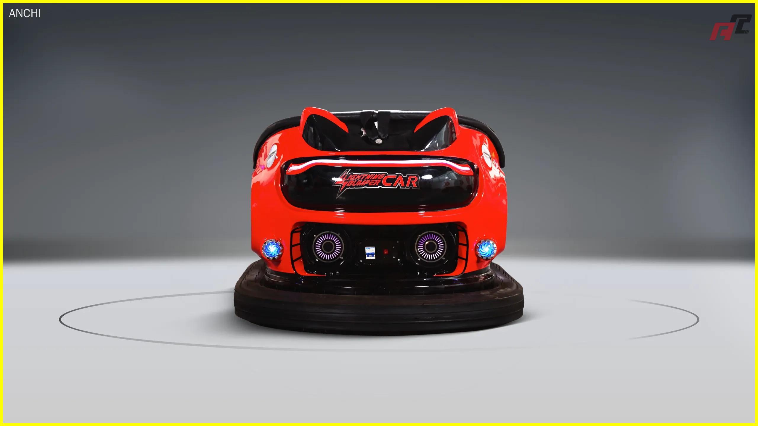 Lightning - Coche de choque biplaza para niños Coche de choque biplaza Lightning para niños
