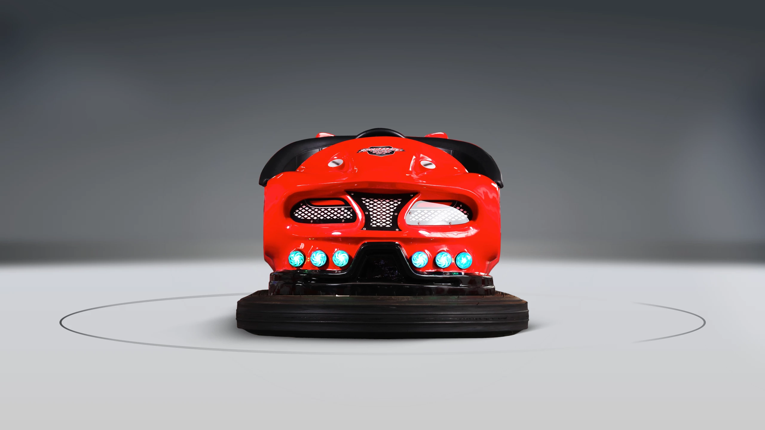 Coche de choque biplaza Lightning