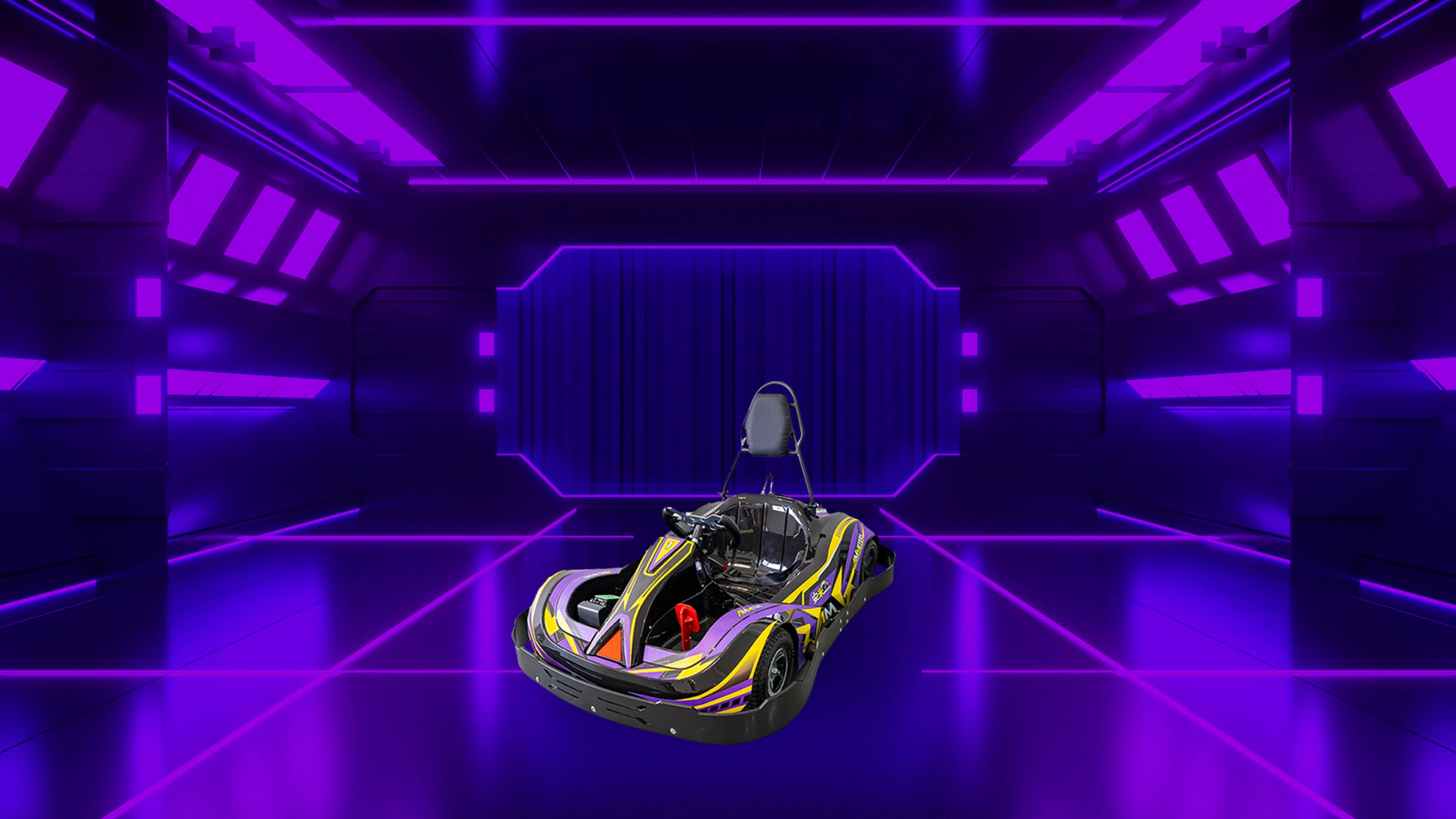 Anmi Kids Karting purple