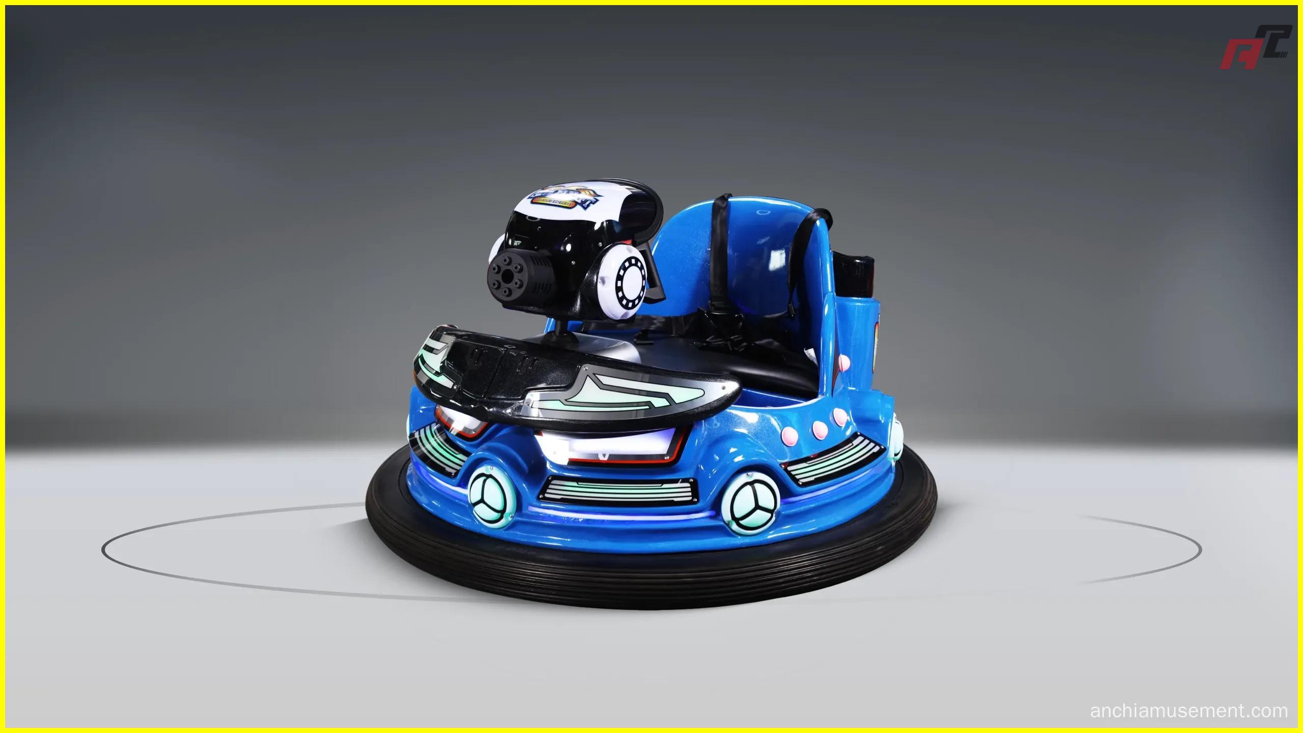 Kit de vehículo de choque eléctrico de combate láser con nave espacial Kit de buggy eléctrico para dunas con choques de coches con láser y nave espacial