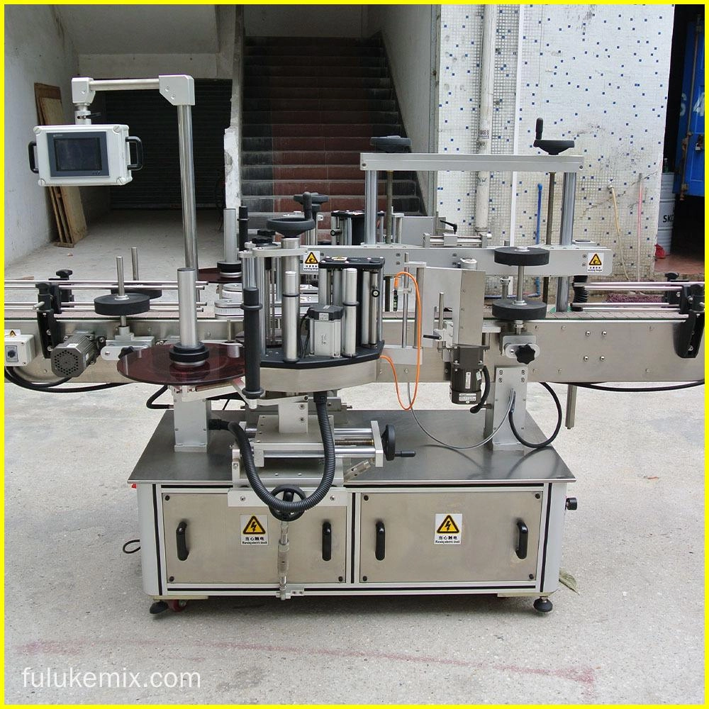Automatic Labeling Machine Best Selling Automatic Tabletop Flat Surface Labeling Machine Round and Flat Bottle Automatic Labeler Machine-01 - FULUKE