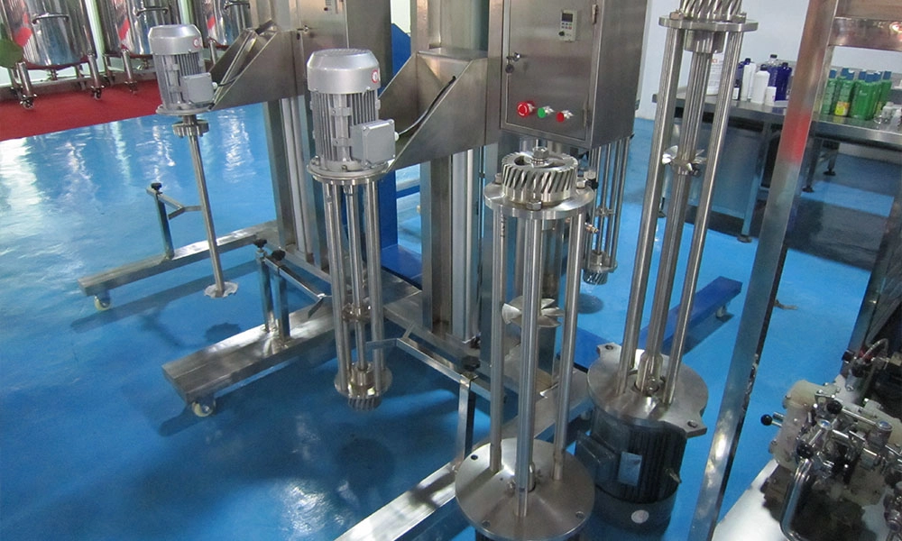 Electric Lifting Homogenizer Mixing Machine High Shear Mixer - FULUKE