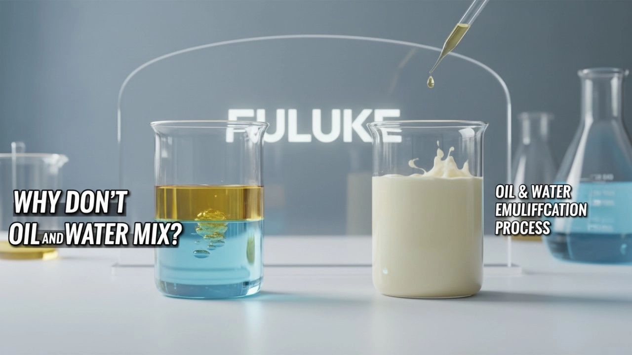 why dont oil and water mix、oil water emulsification process - FULUKE