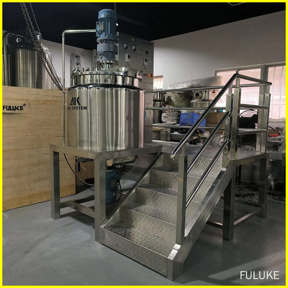 Flip cover homogenizing mixing tank (2) - FULUKE