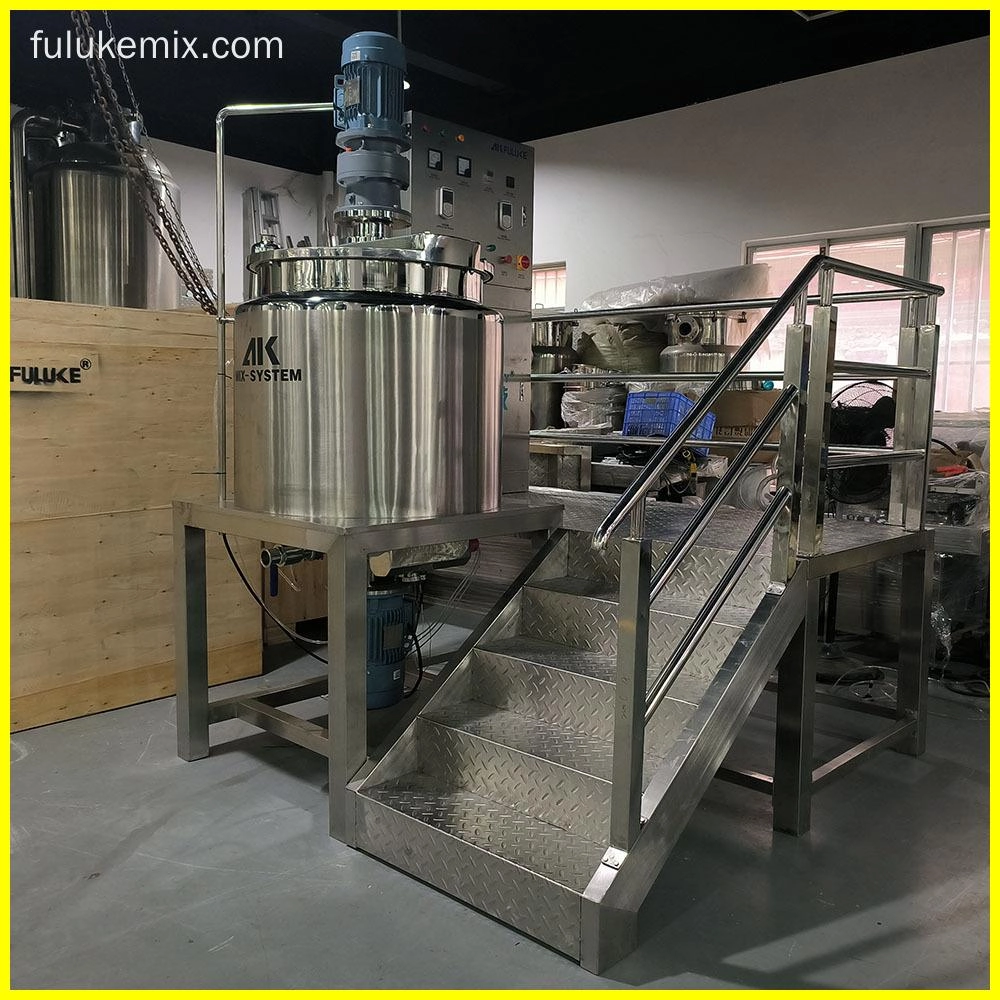 Flip cover homogenizing mixing tank (2) - FULUKE