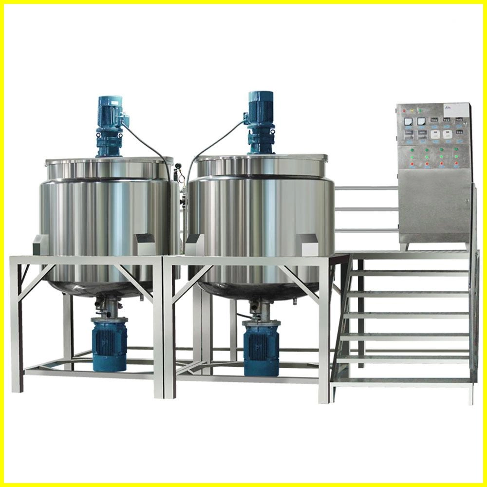 Flip cover homogenizing mixing tank - FULUKE