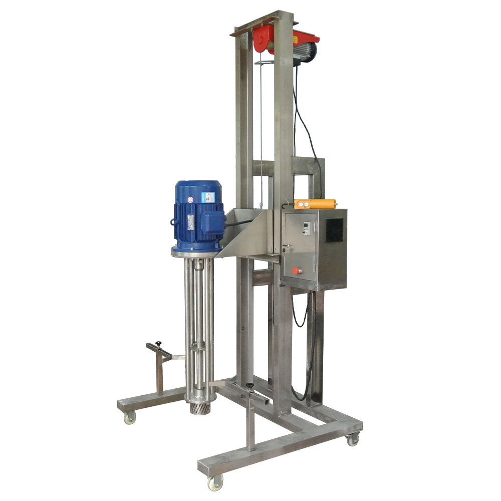 Lift-type Homogenizing Disperser Stainless Steel Movable Pneumatic - FULUKE