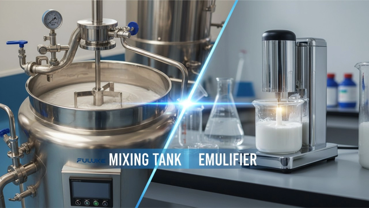 mixing tank vs emulsifier - FULUKE