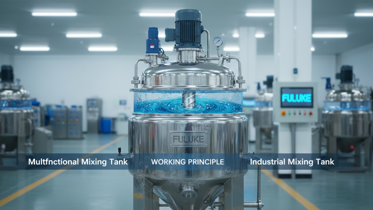 what is multifunctional mixing tank / industrial mixing tank working principle