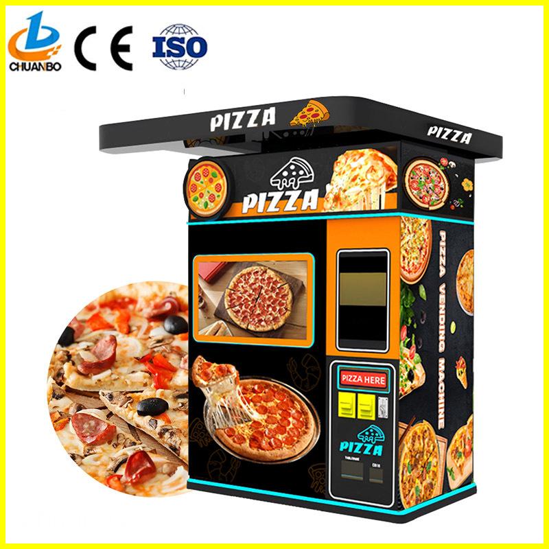 32 inch touch screen pizza vending machine