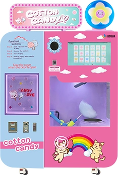 cotton candy vending machine business