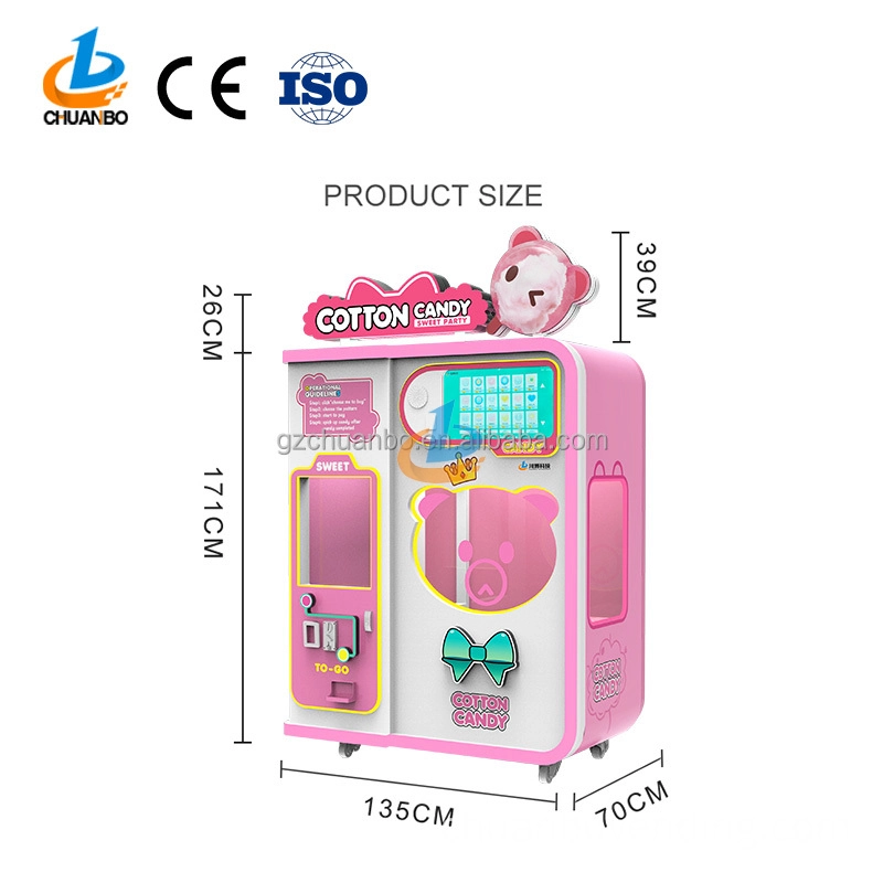 automatic-cotton-candy-vending-machine automatic cotton candy vending machine