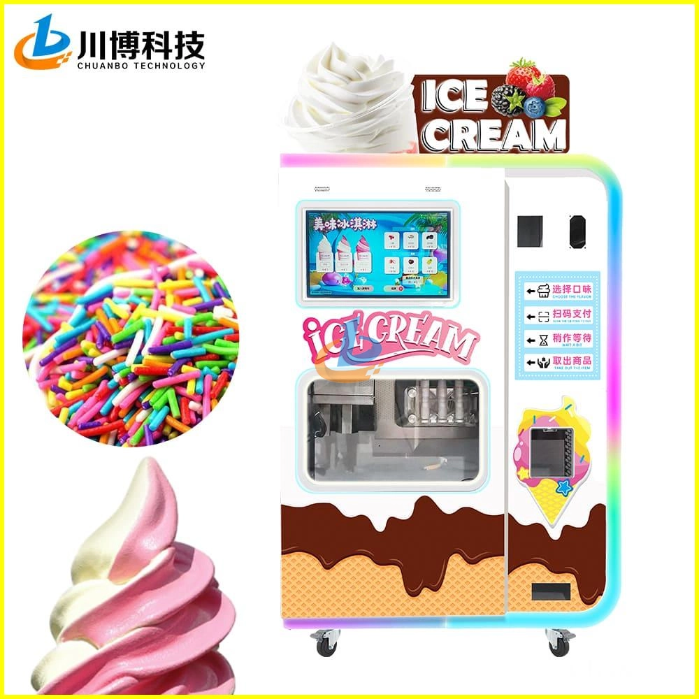 Automatic-Ice-Cream-Vending-Machine - Chuanbo Automatic Ice Cream Vending Machine - Chuanbo