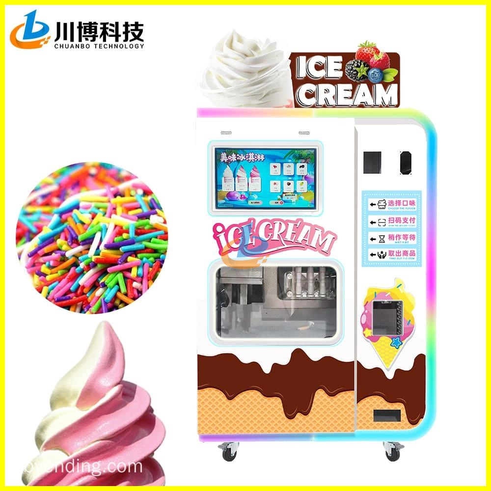 Automatic-Ice-Cream-Vending-Machine - Chuanbo Automatic Ice Cream Vending Machine - Chuanbo