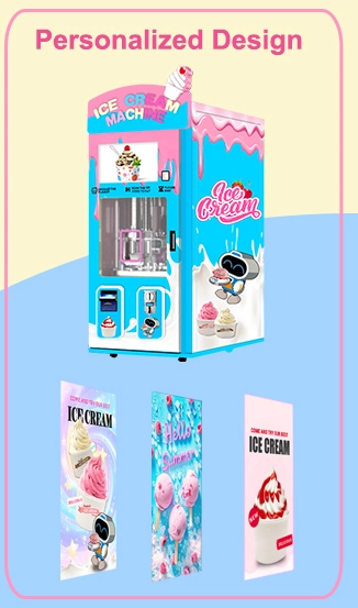 automatic ice cream vending machine