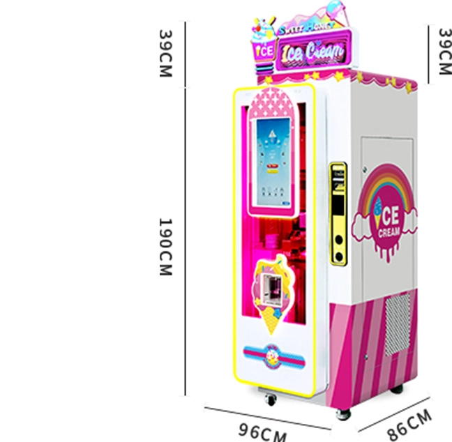 automatic ice cream vending machine