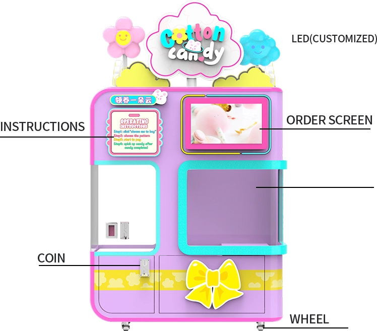 automatic milk tea vending machine