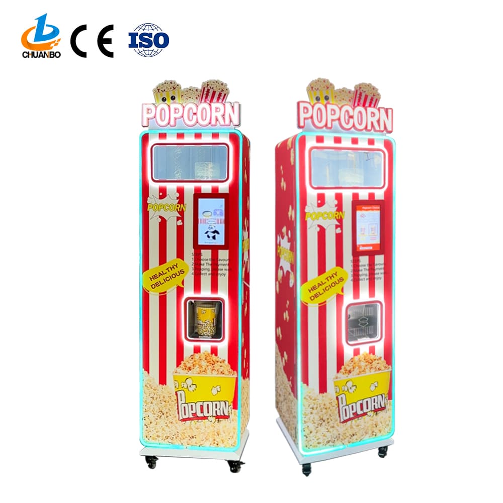 automatic popcorn vending machine