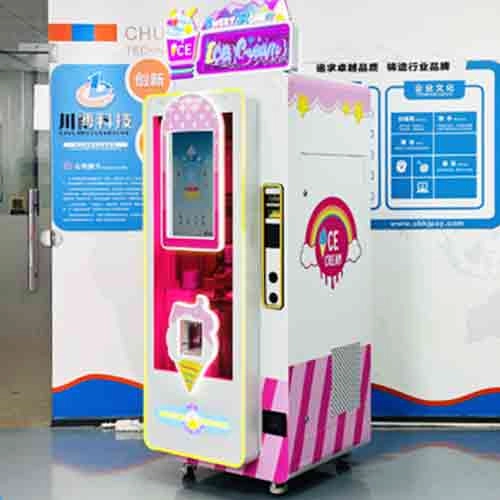 automatic vending ice cream machine