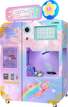 cotton candy vending machine