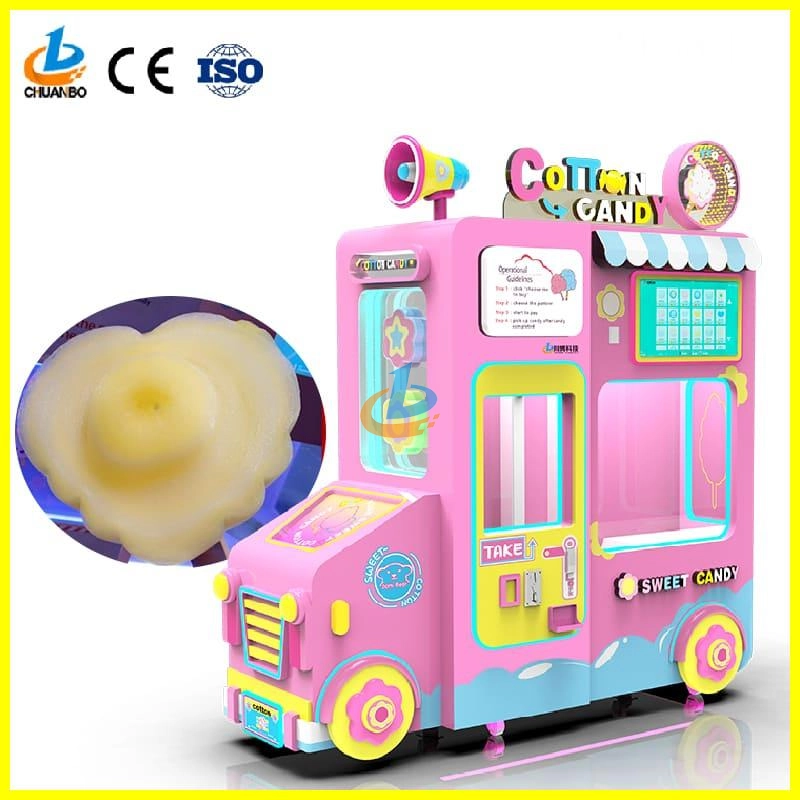 coin operated cotton candy vending machine - Chuanbo