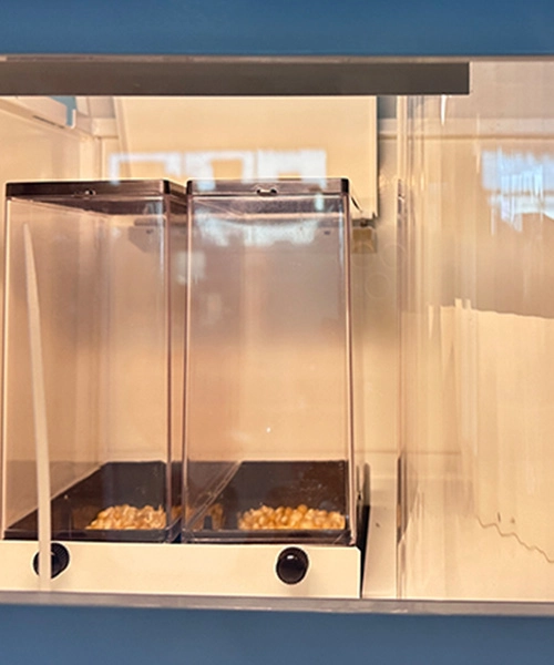 coin operated popcorn vending machine