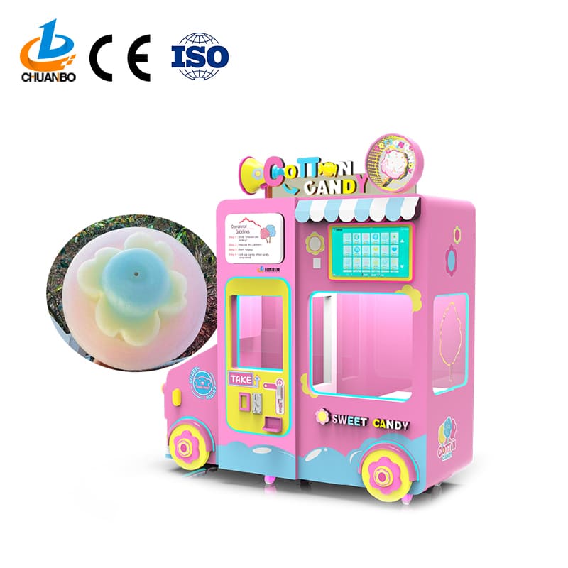 cotton candy floss vending machine