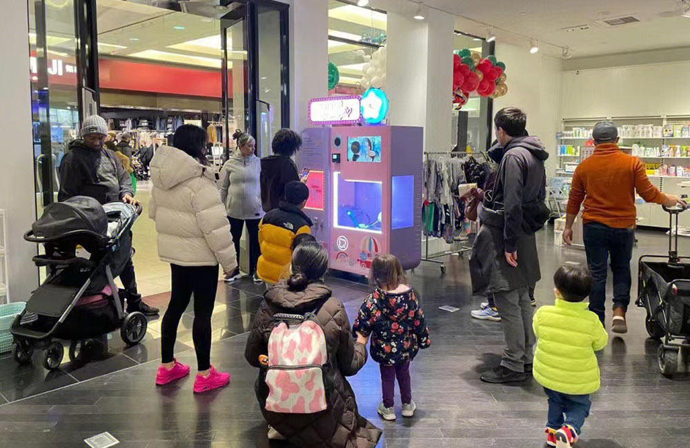 cotton candy machine vending