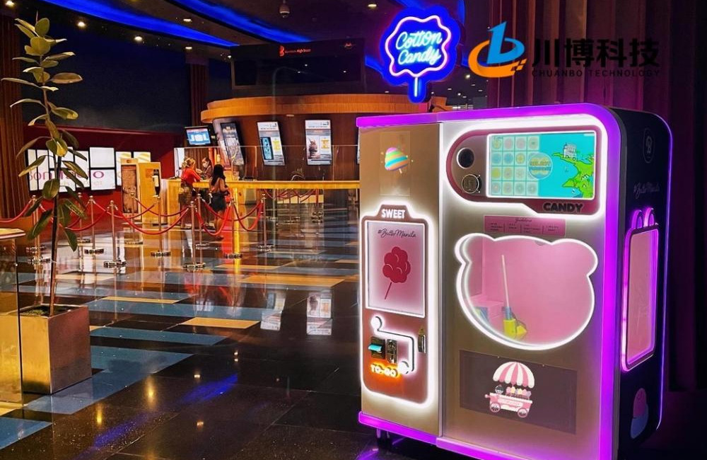 cotton candy machine vending