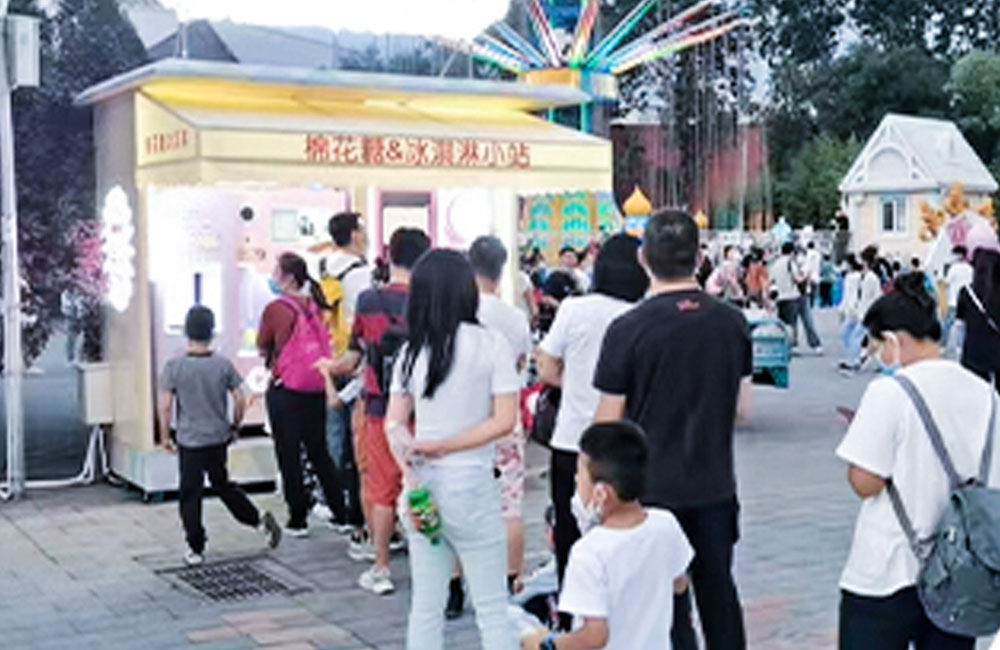 cotton candy vending machine cost