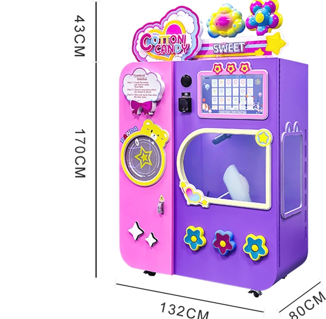 cotton candy vending machine for sale