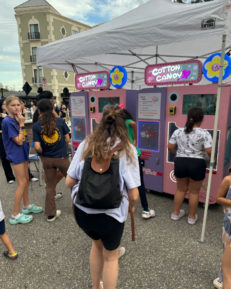 cotton candy vending machine in the philippines