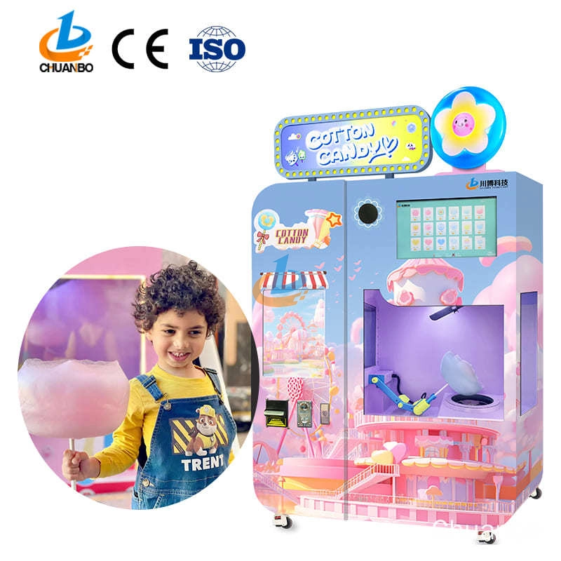 cotton-candy-vending-machine-locations - Chuanbo cotton candy vending machine locations - Chuanbo
