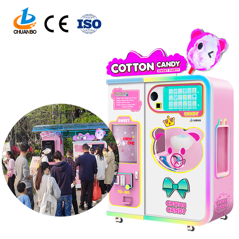 cotton candy vending machine price