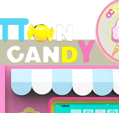 how much does a cotton candy vending machine cost