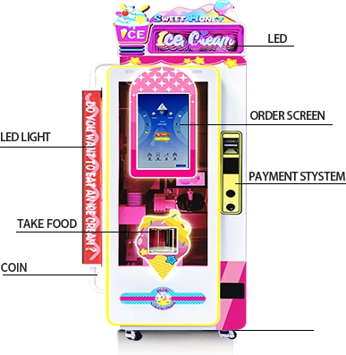 ice cream robot vending machine