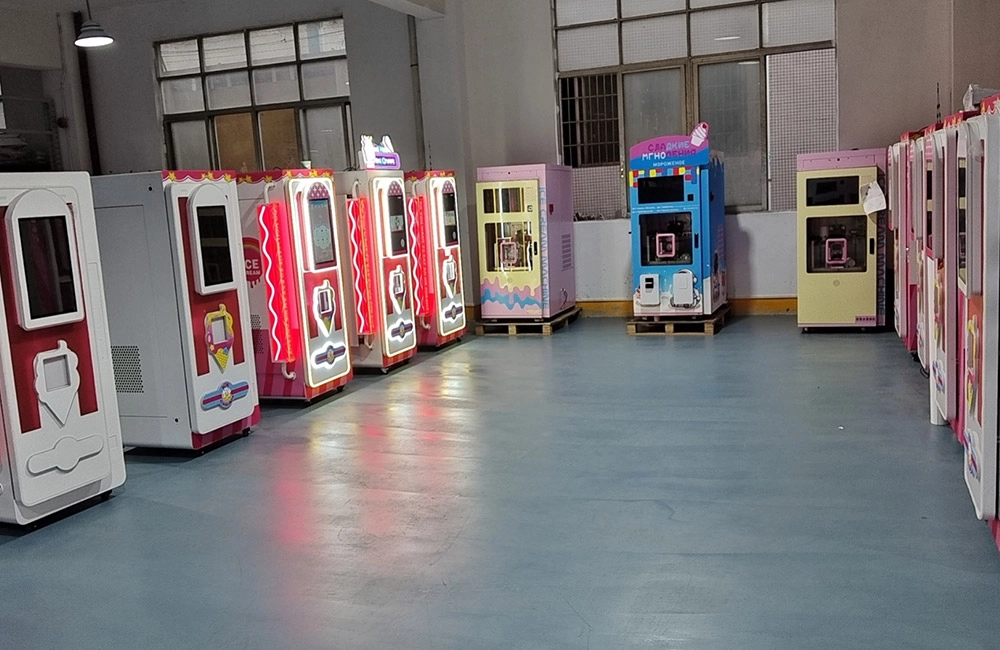 ice cream vending machine factory