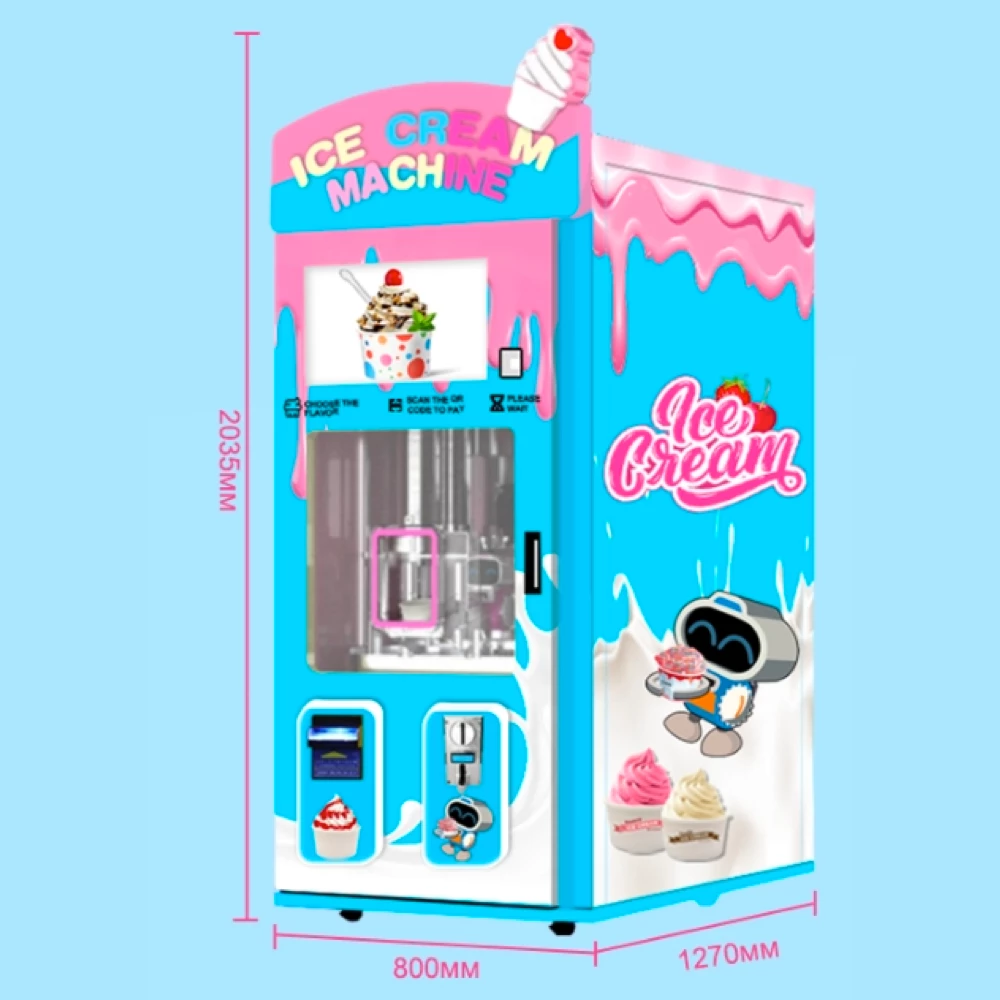 ice cream vending machine factory