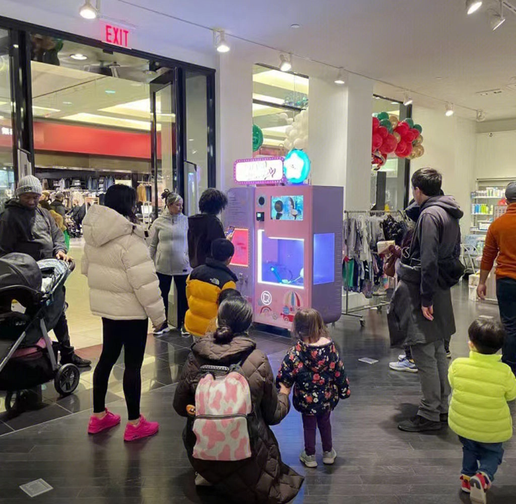 new ice cream vending machine